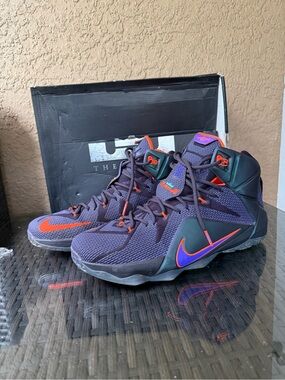 Nike LeBron 12 "Pure" basketball sneakers